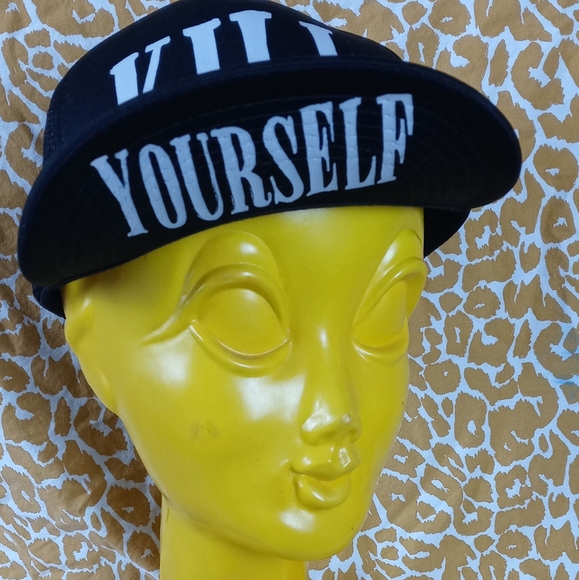 Kill yourself black snapback hat - Picture 3 of 6